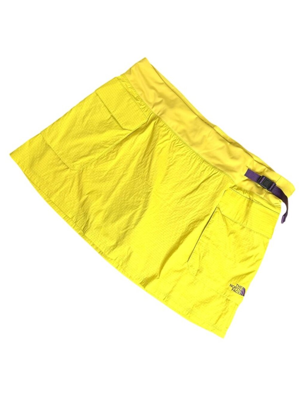 The North Face x Hike Clerb Spring Peak Neon Yellow Skort, Cargo Pockets, XXL